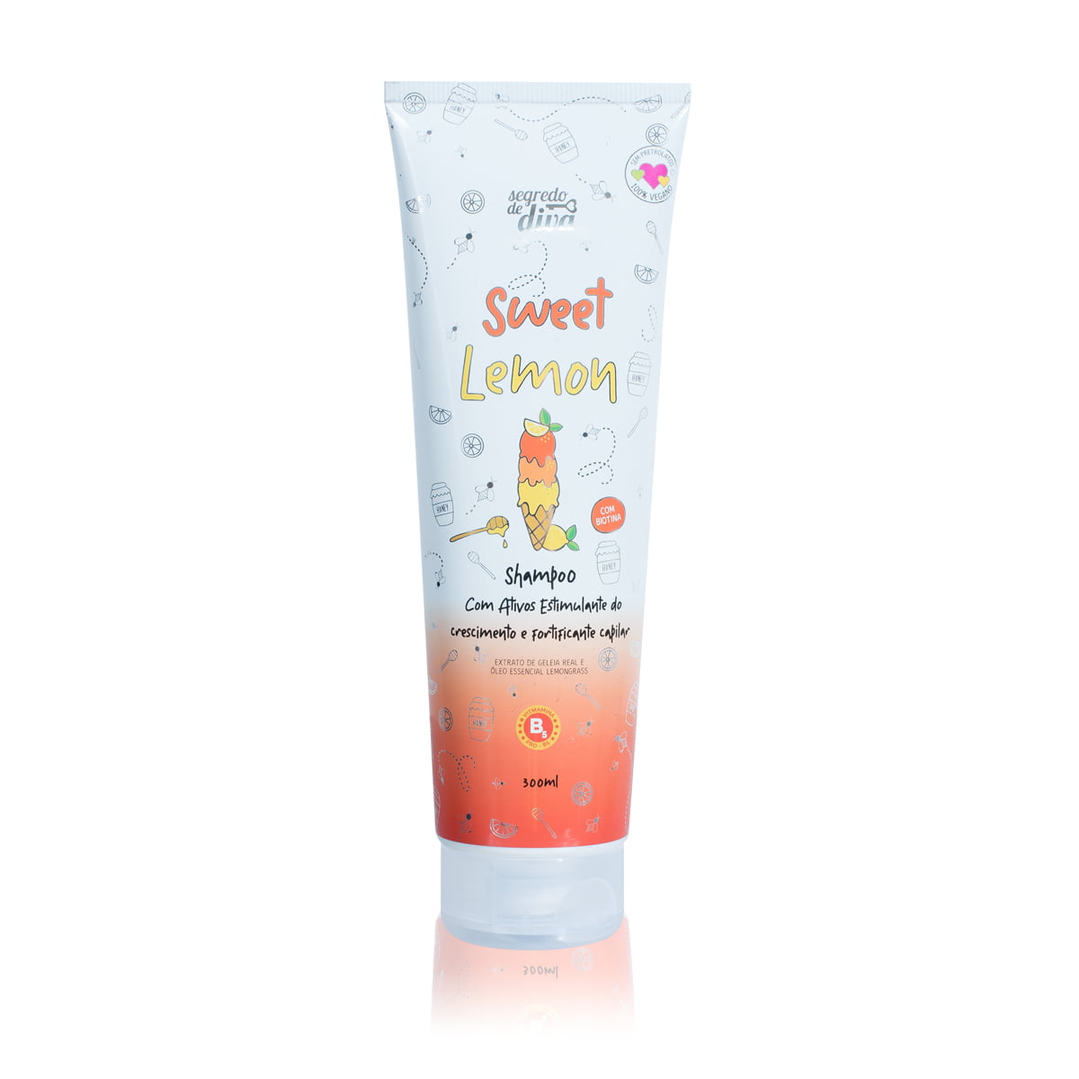 Shampoo Fortificante Sweet Lemon – 300ml