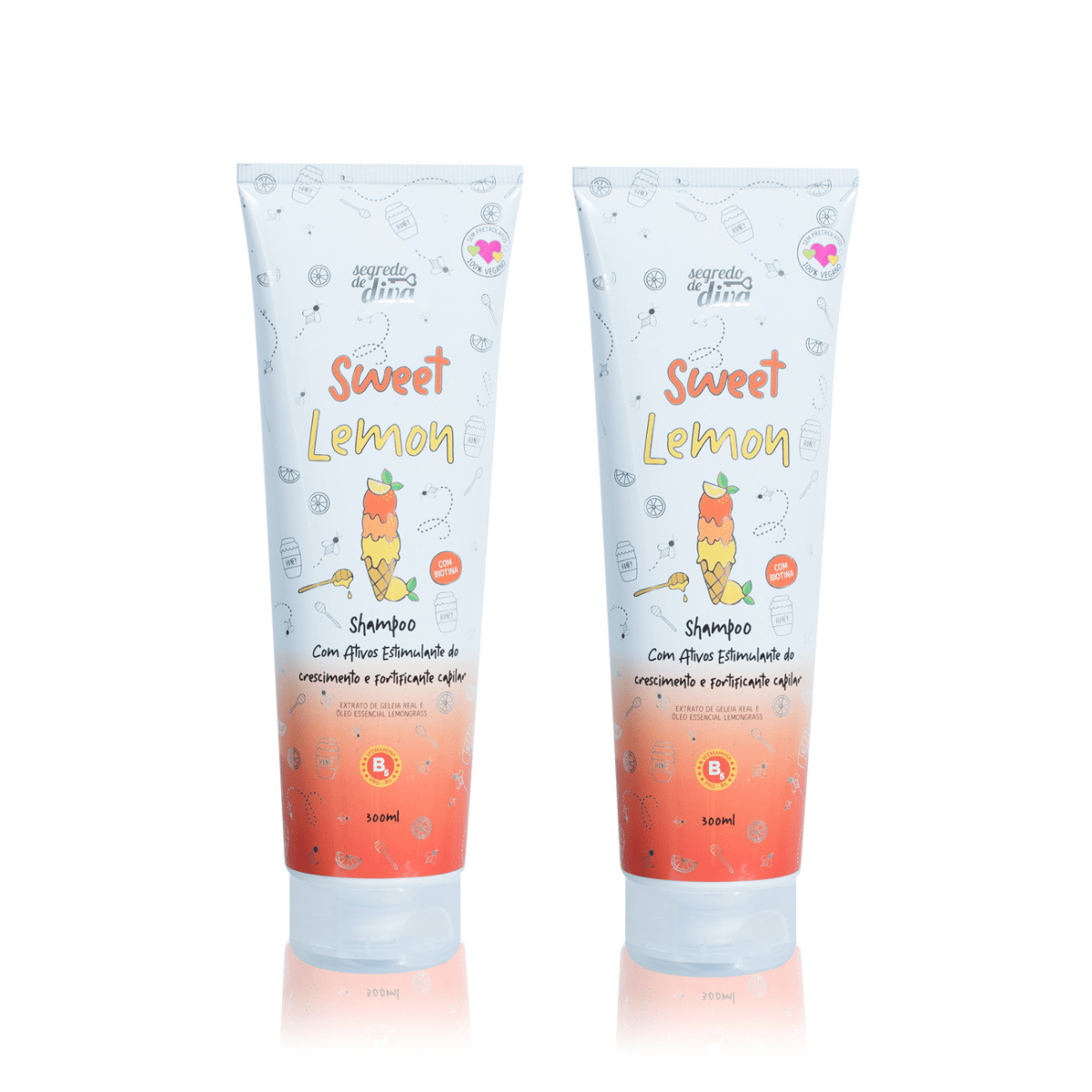 Kit Shampoo Sweet Lemon – 2 unidades